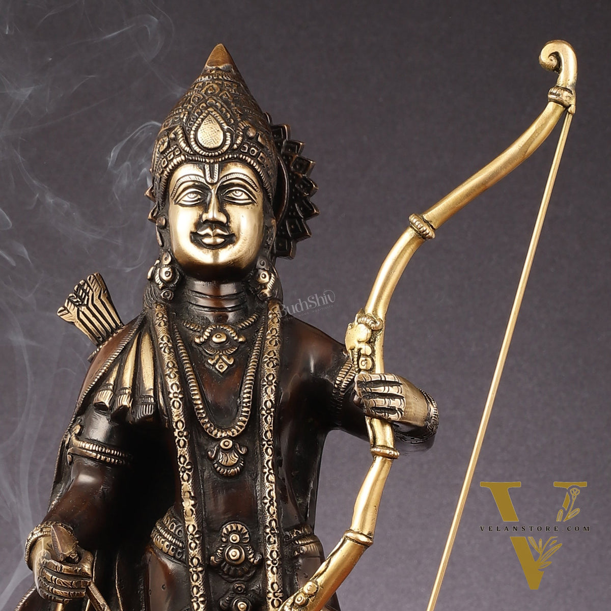 Brass Lord Rama Idol brown | 18"
