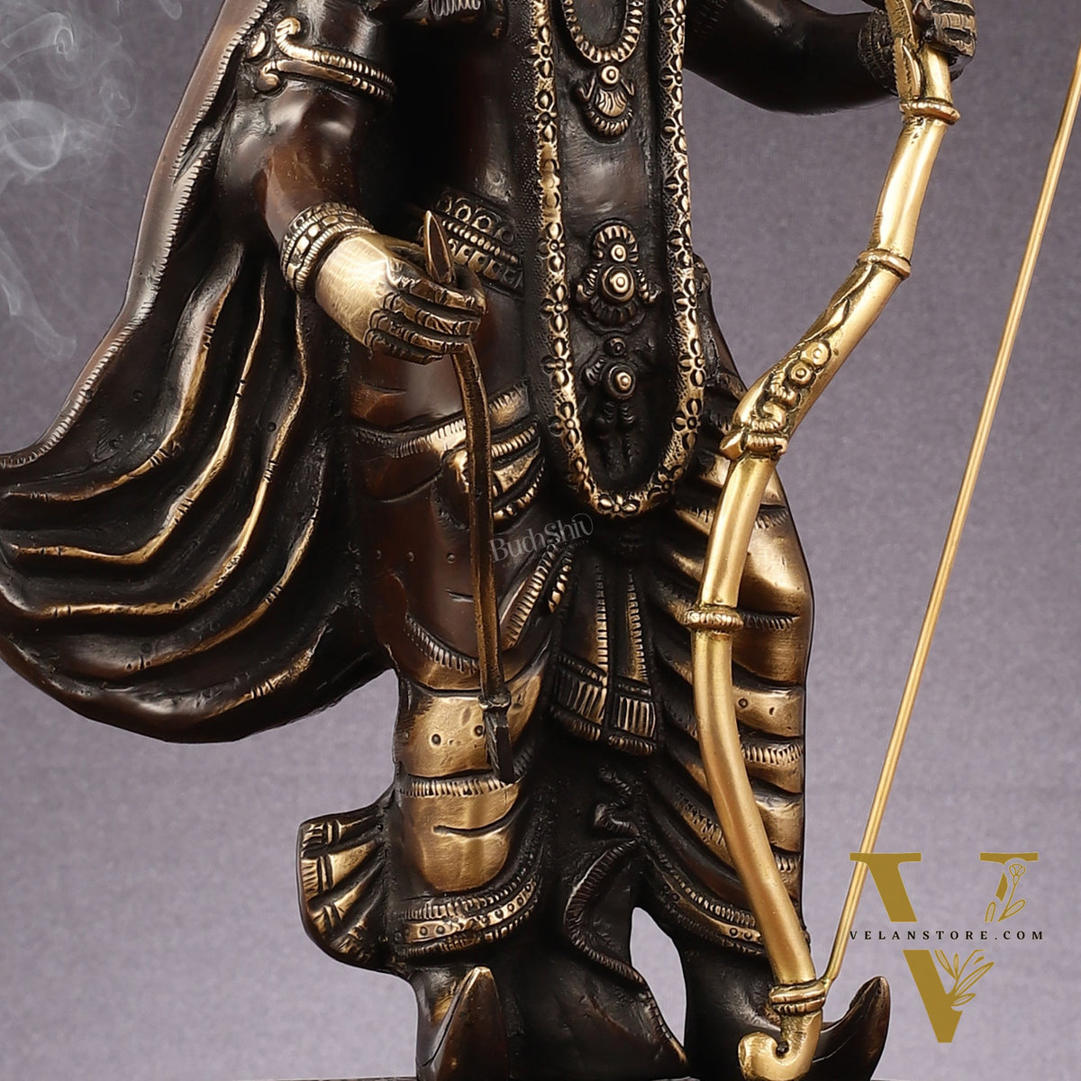 Brass Lord Rama Idol brown | 18"