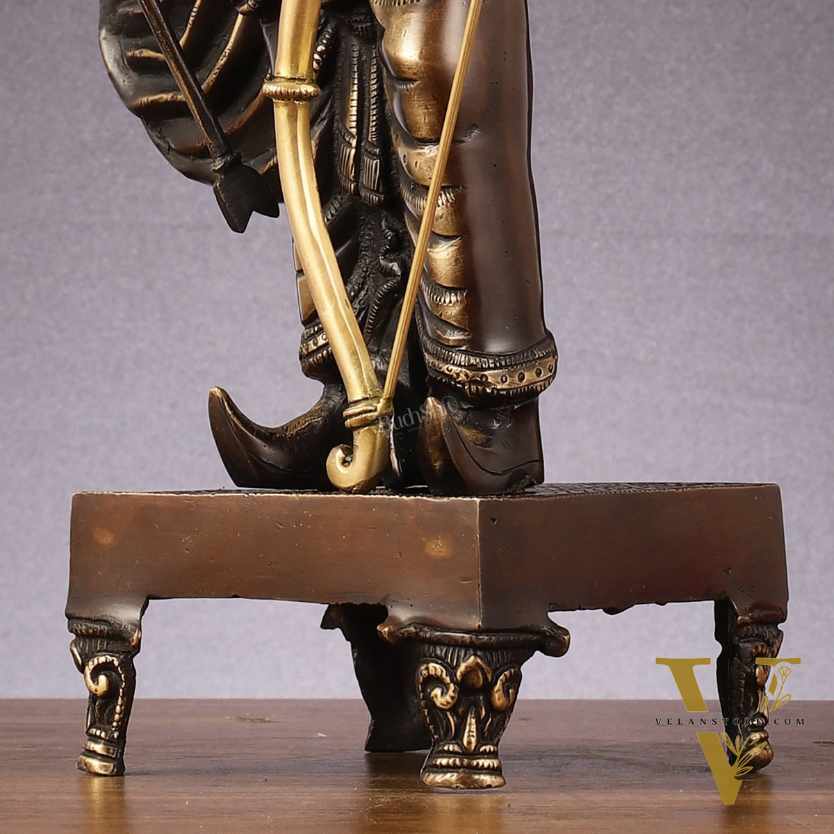 Brass Lord Rama Idol brown | 18"