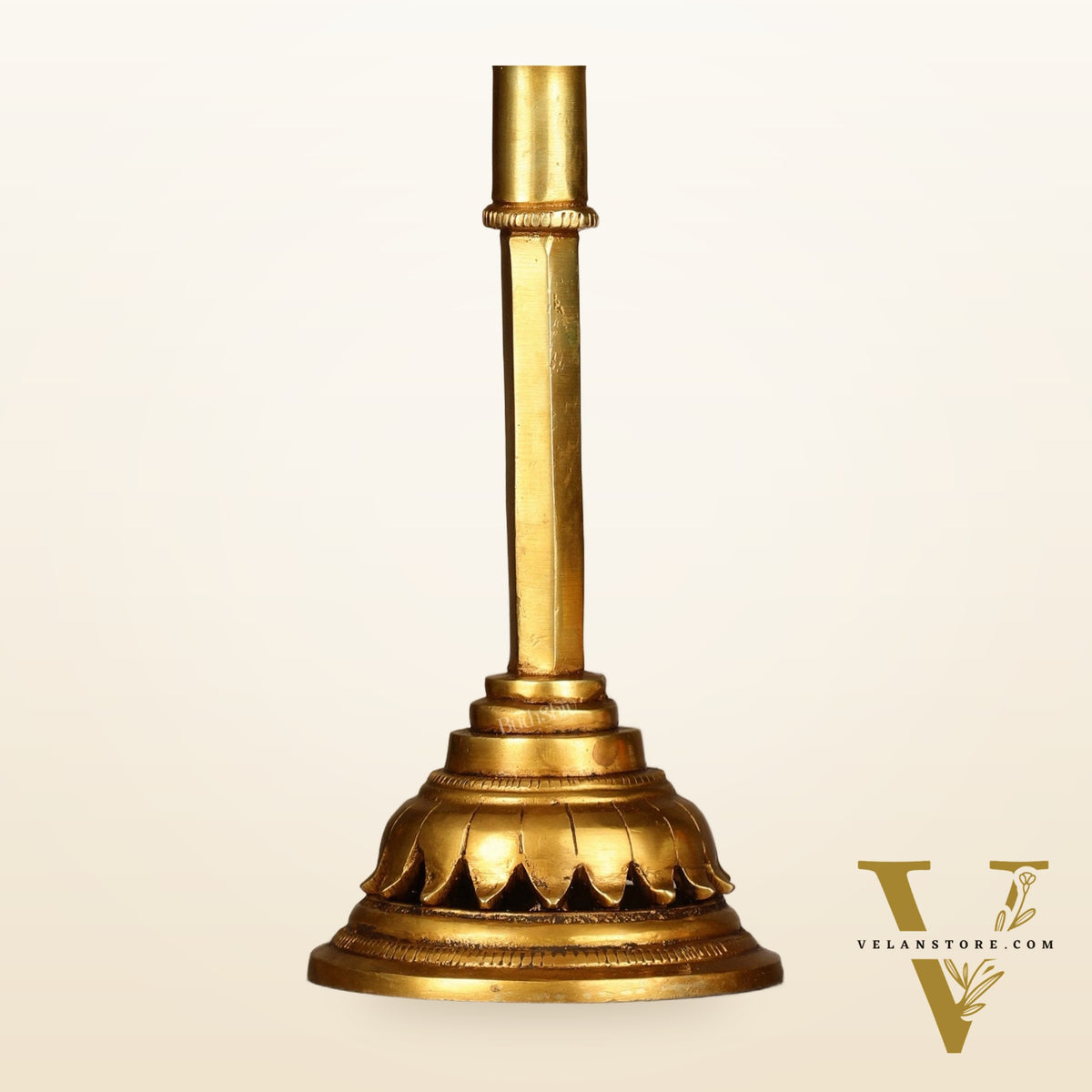 Brass Lord Shiva Trishul Standing Accent - 13.5"