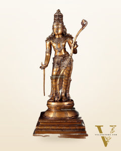 Brass Lord Shri Ram Statue – 21 Inches Tall