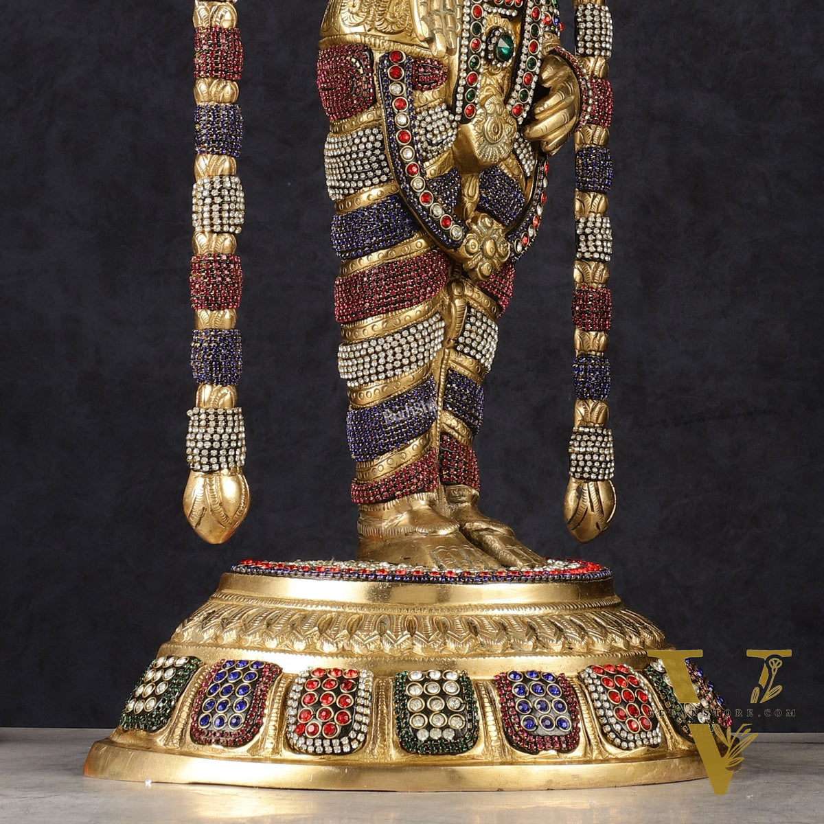 Brass Lord Tirupati Balaji Venkateshwara Swamy idol | 24 inch