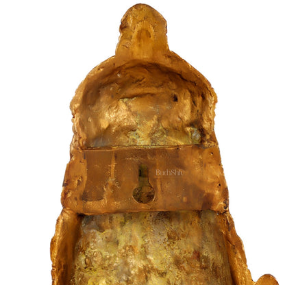 Brass Lord Venkateshwara Swamy Face with Shankhu Chakra | 12x13 inch