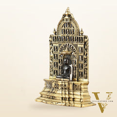 Brass Mahavir Swami Jain Tirthankar Handicraft Statue – 12" Height, 3 kg