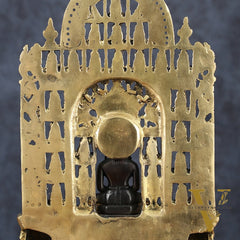 Brass Mahavir Swami Jain Tirthankar Handicraft Statue – 12" Height, 3 kg