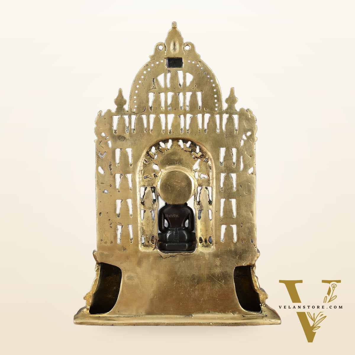 Brass Mahavir Swami Jain Tirthankar Handicraft Statue – 12" Height, 3 kg