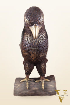 Brass Massive Eagle Jatayu with Open Wings Sculpture 41 inch
