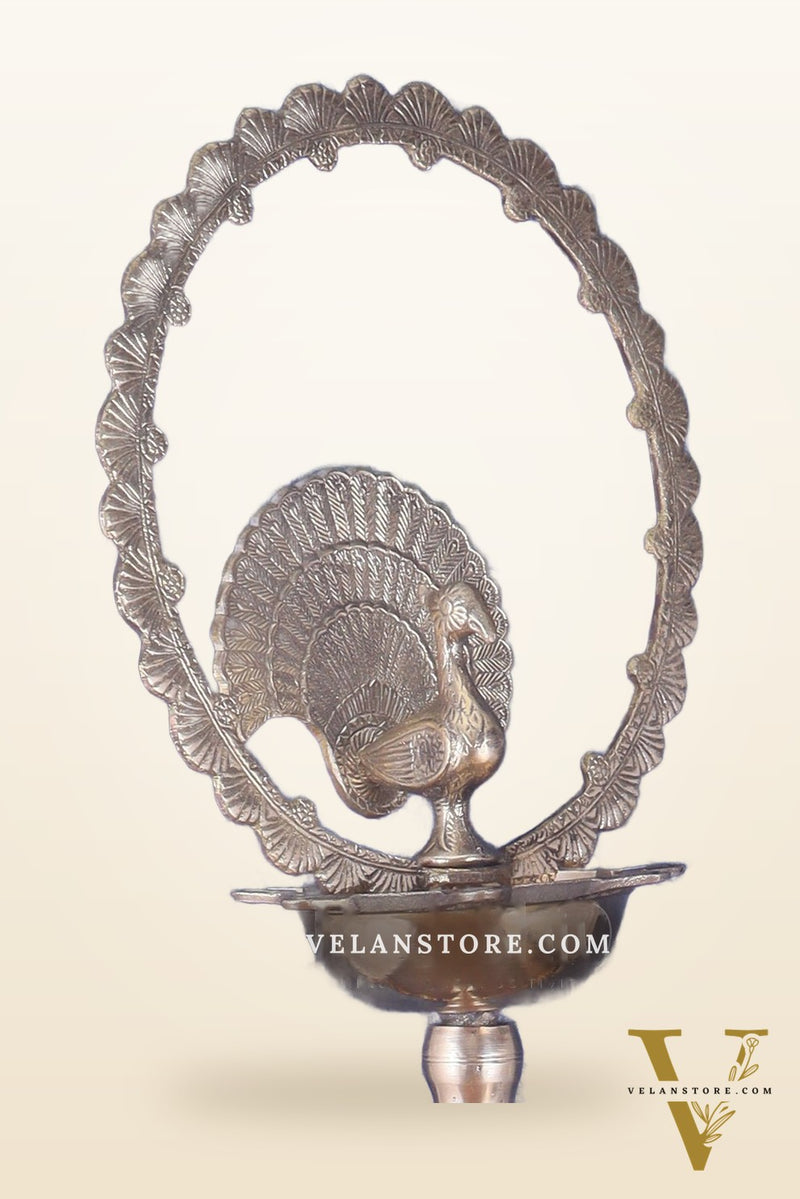 Brass Mayur Inauguration Lamp – Large 54"