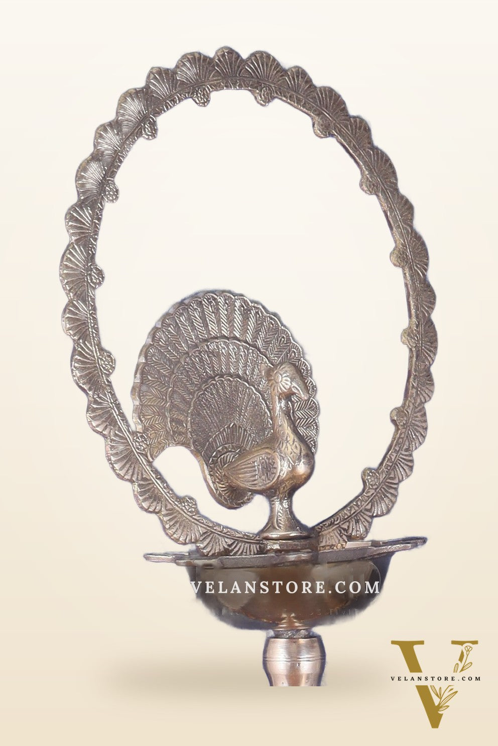 Brass Mayur Inauguration Lamp – Large 54"