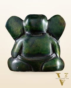 Brass Miniature Appu Ganesh Idol with Big Ears 3"