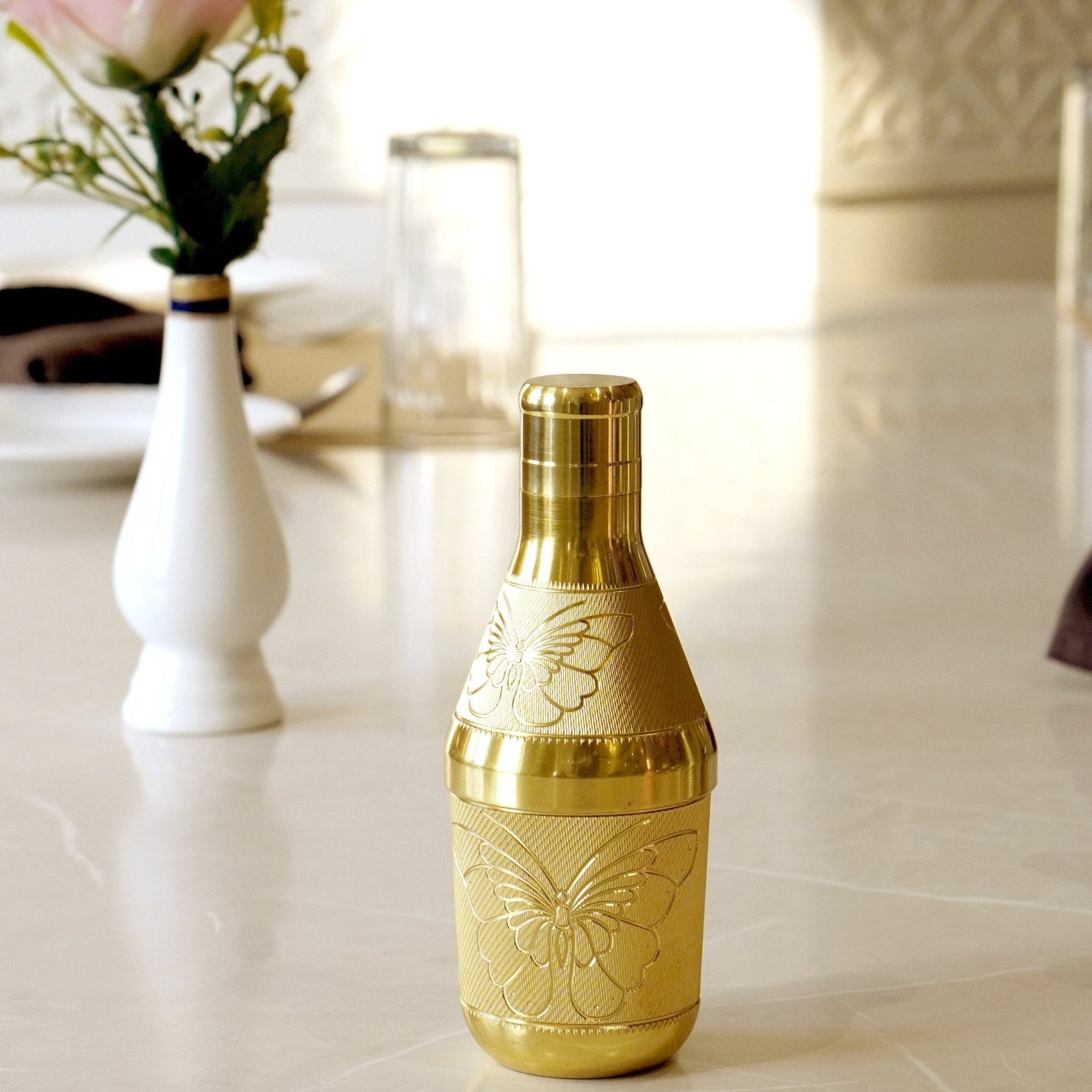 Brass Mukhwas Bottle