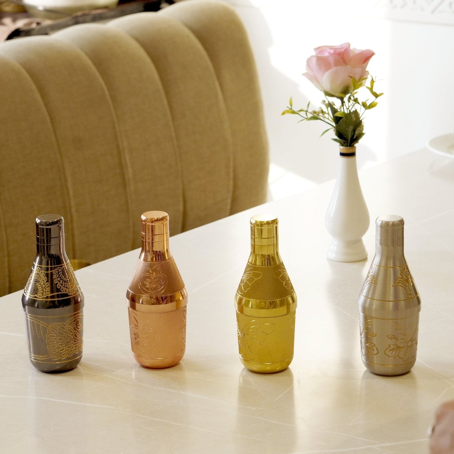 Brass Mukhwas Bottle