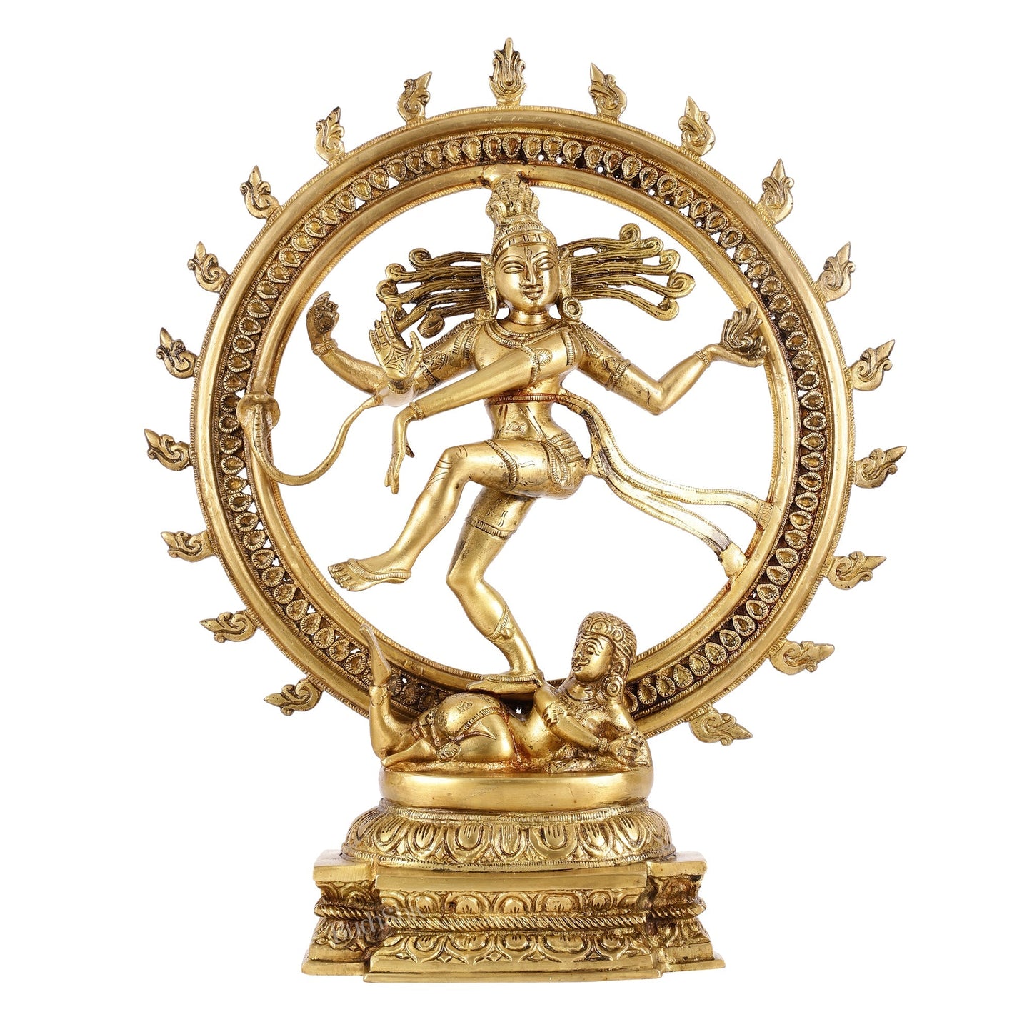 Brass Nataraja Sculpture - 18.5 Inch