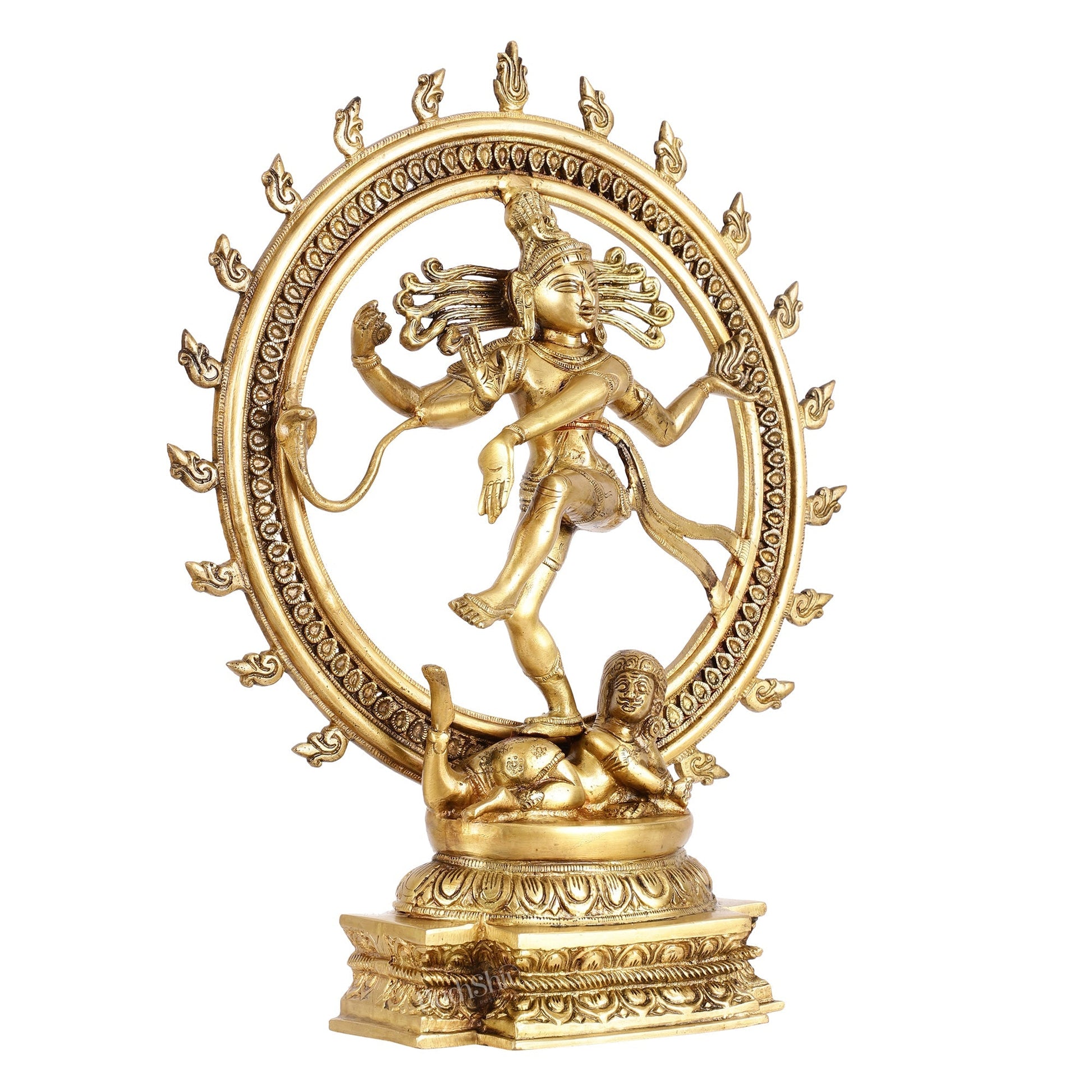 Brass Nataraja Sculpture - 18.5 Inch