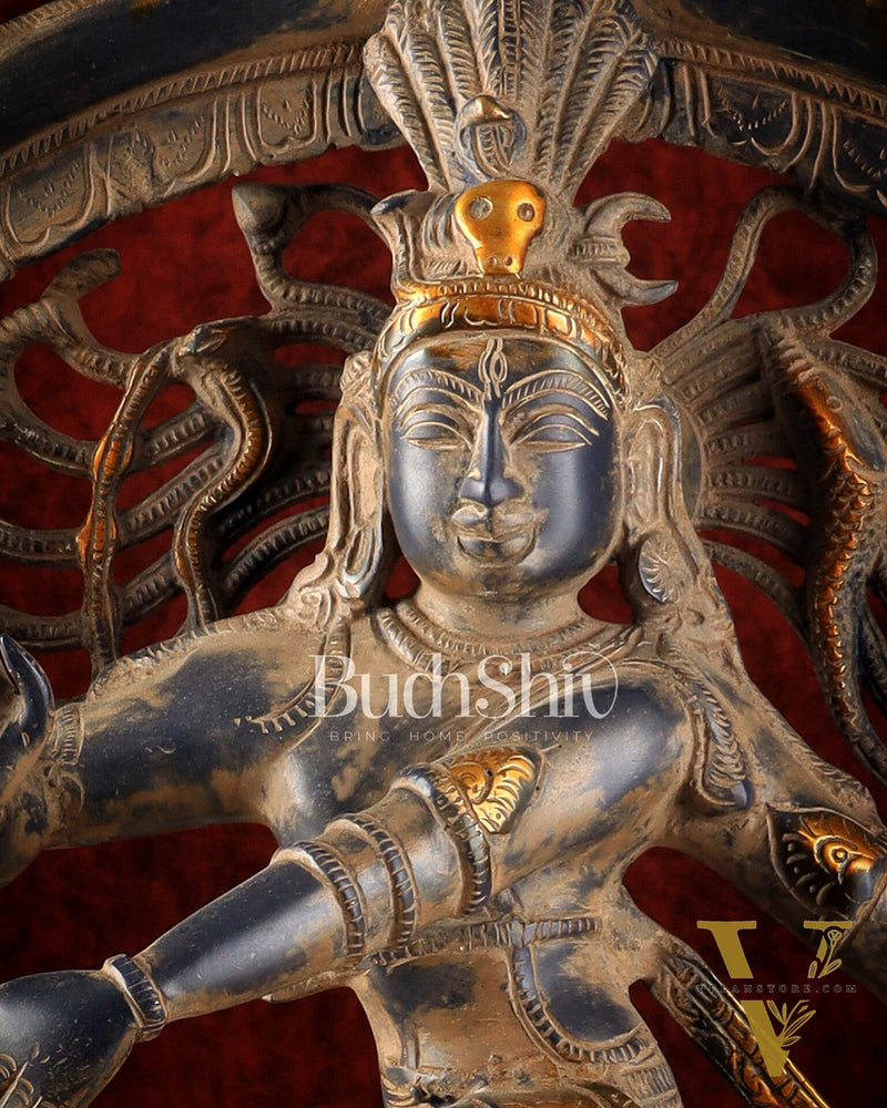 Brass Nataraja Sculpture 24 inch sand finish