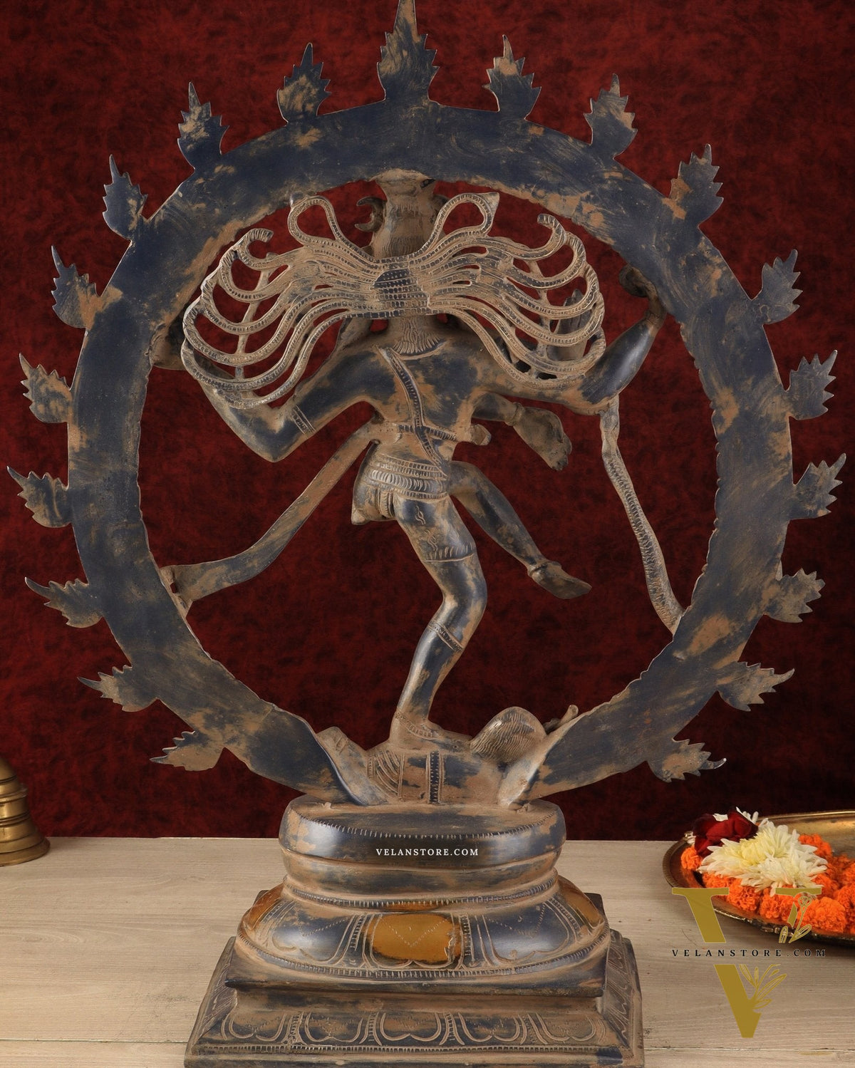 Brass Nataraja Sculpture 24 inch sand finish