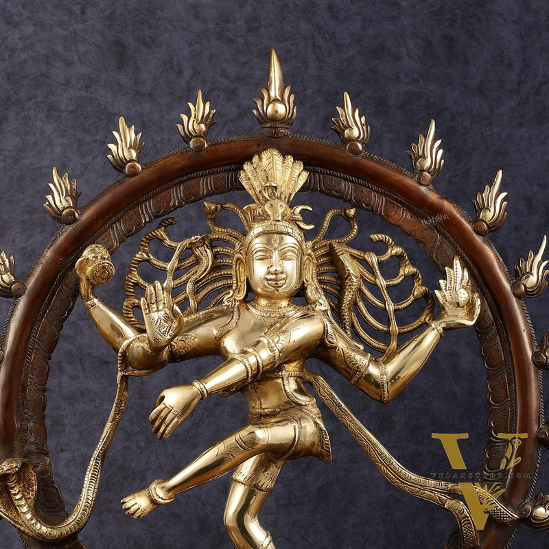 Brass Nataraja Sculpture 24 inch