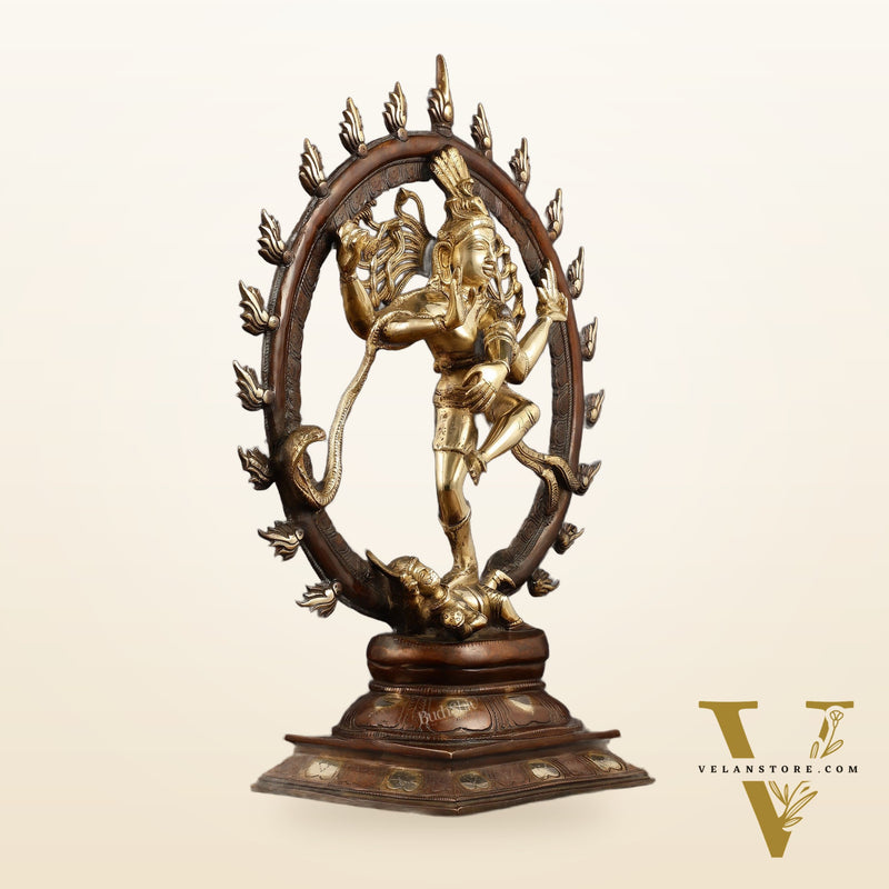 Brass Nataraja Sculpture 24 inch