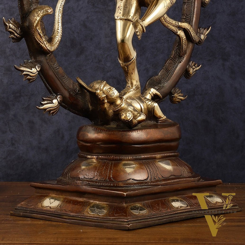 Brass Nataraja Sculpture 24 inch
