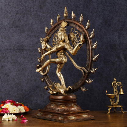 Brass Nataraja Sculpture 24 inch