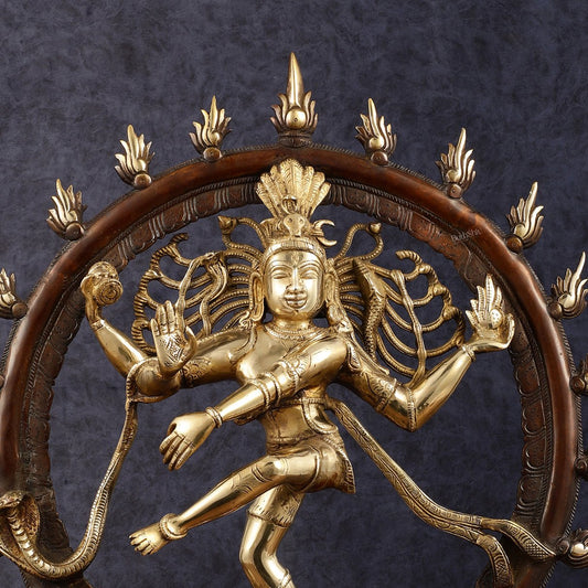 Brass Nataraja Sculpture 24 inch