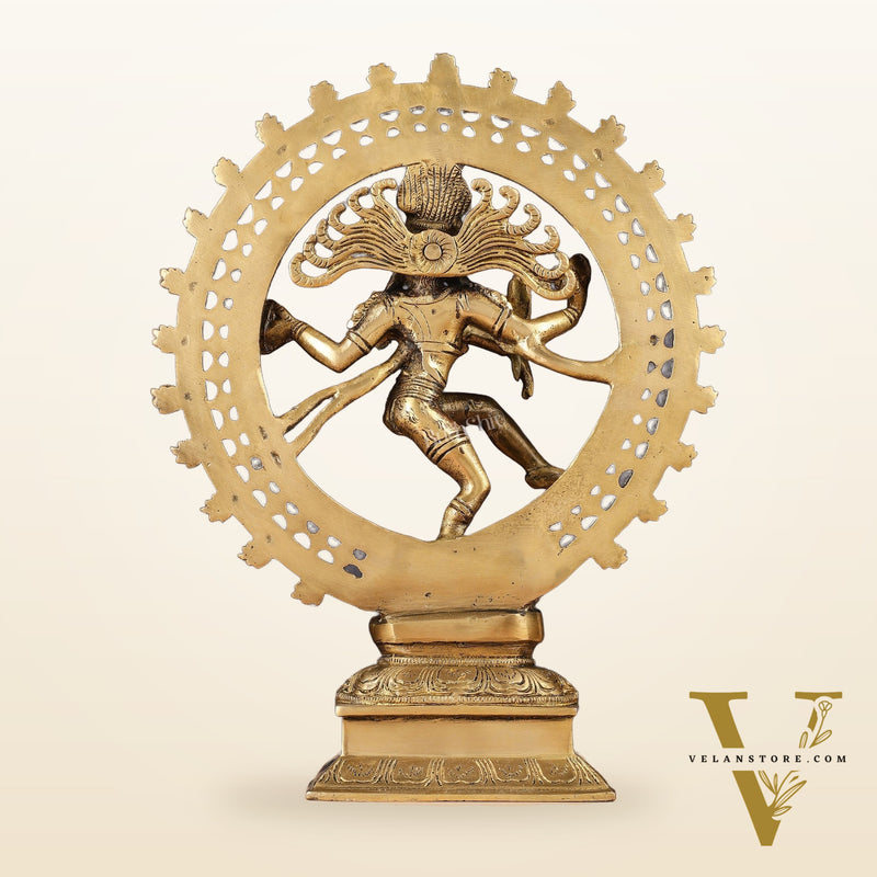 Brass Nataraja Statue 13"