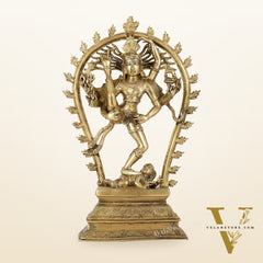Brass Nataraja Statue | 18" Urdhava Tandava Pose