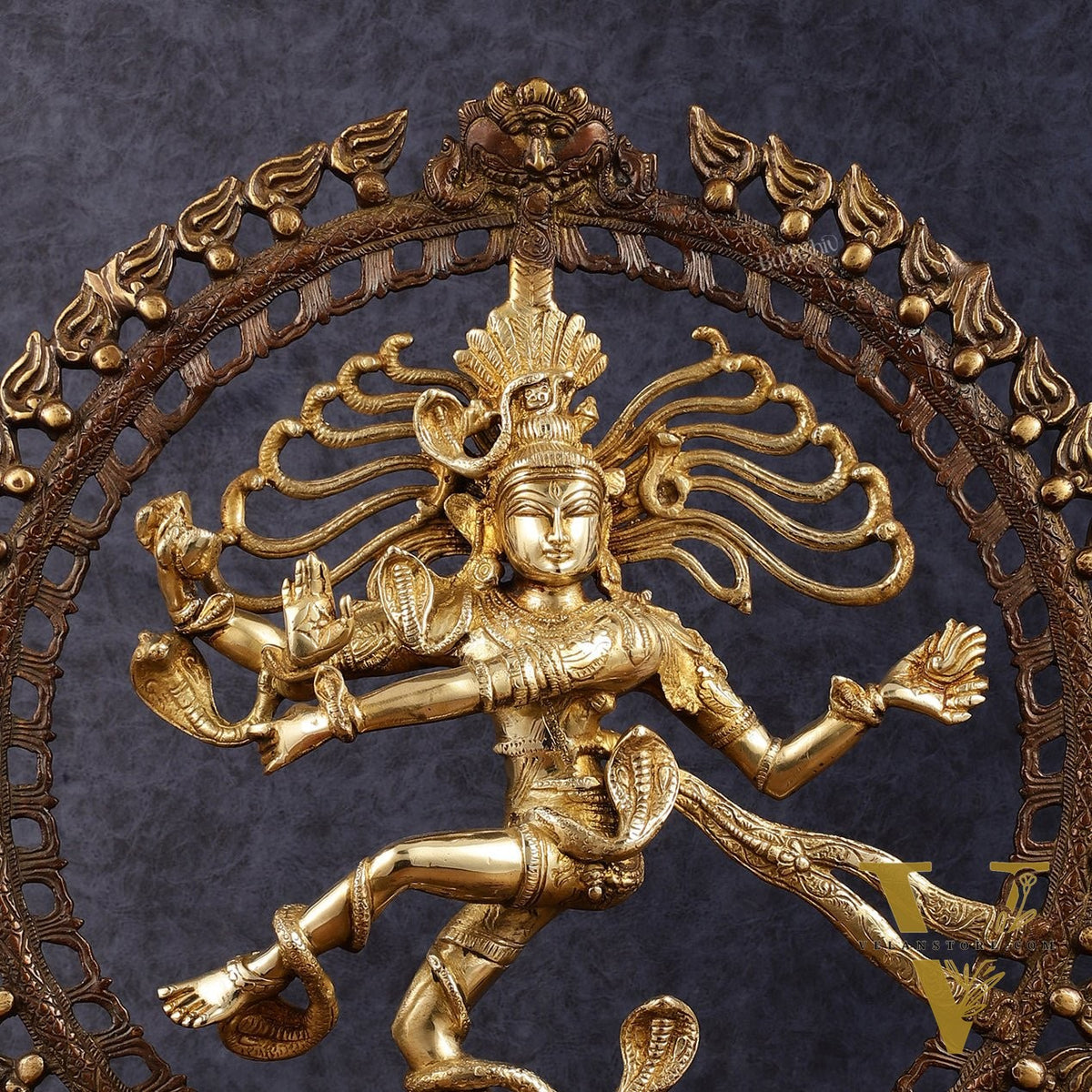 Brass Nataraja Statue - 20.5" Height