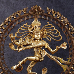 Brass Nataraja Statue - 20.5" Height