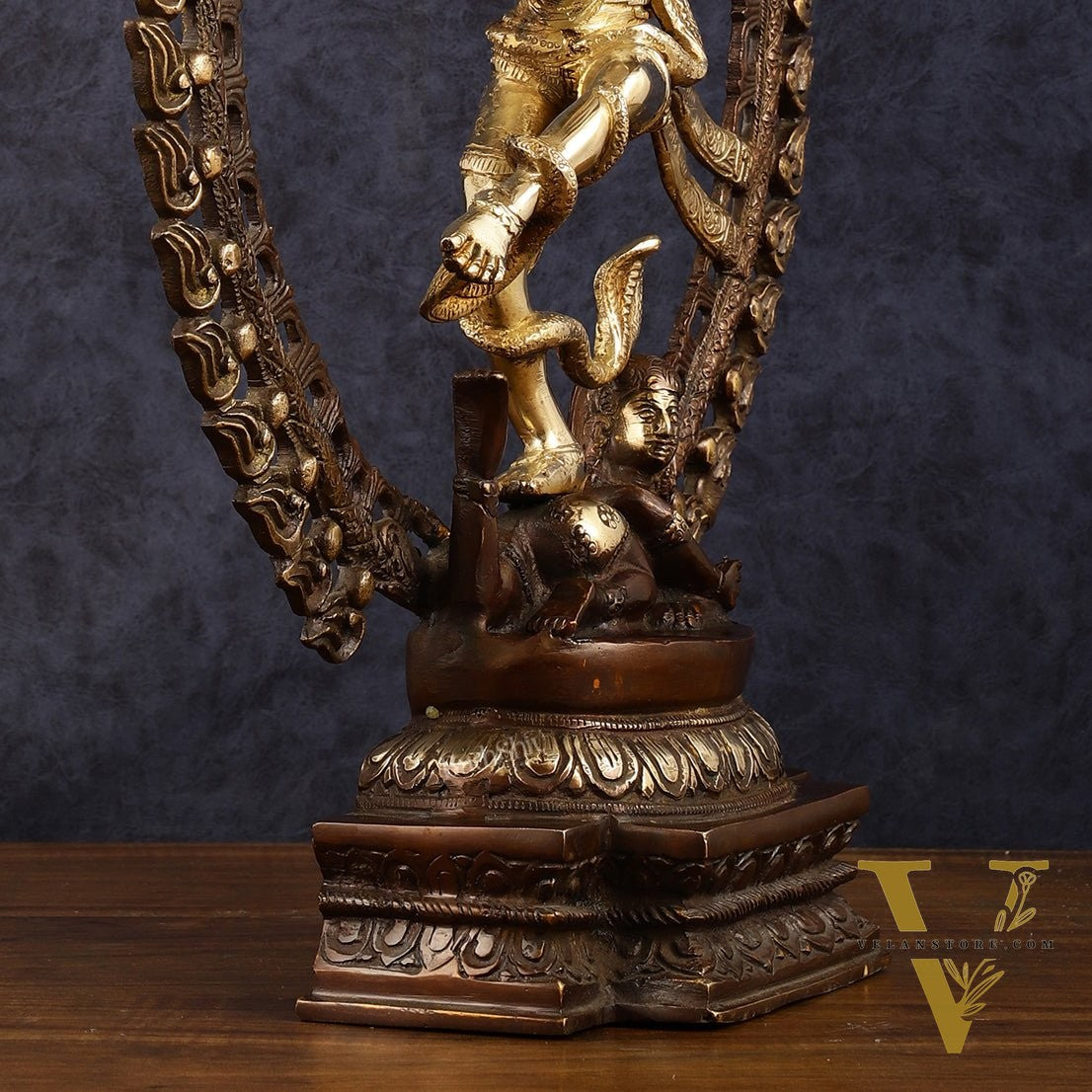 Brass Nataraja Statue - 20.5" Height