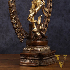 Brass Nataraja Statue - 20.5" Height