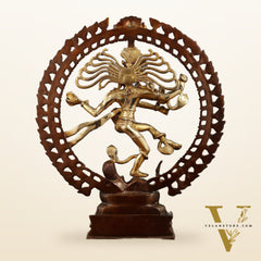 Brass Nataraja Statue - 20.5" Height
