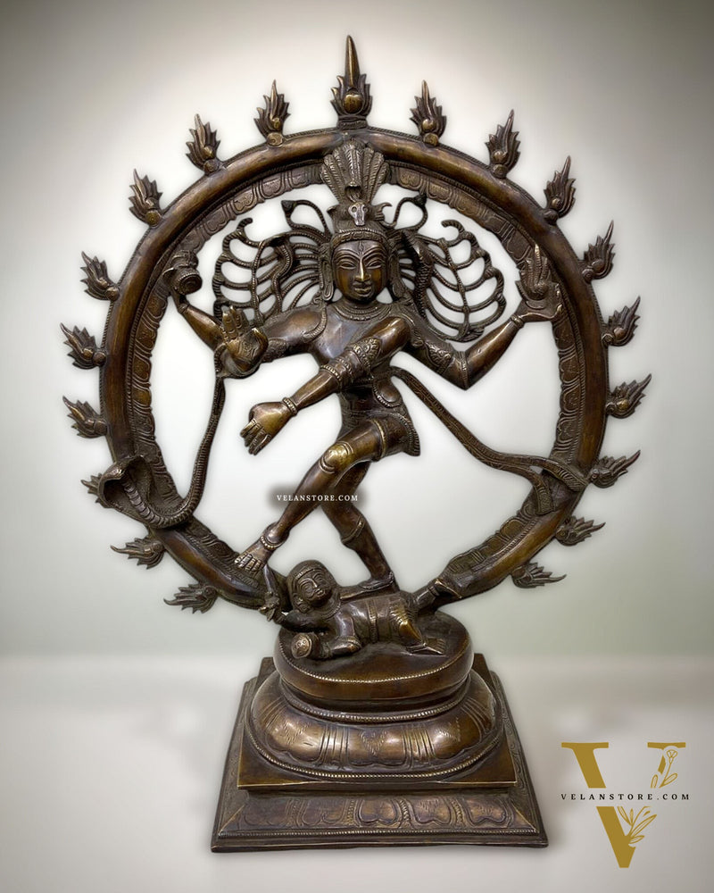 Brass Nataraja Statue 24 inch