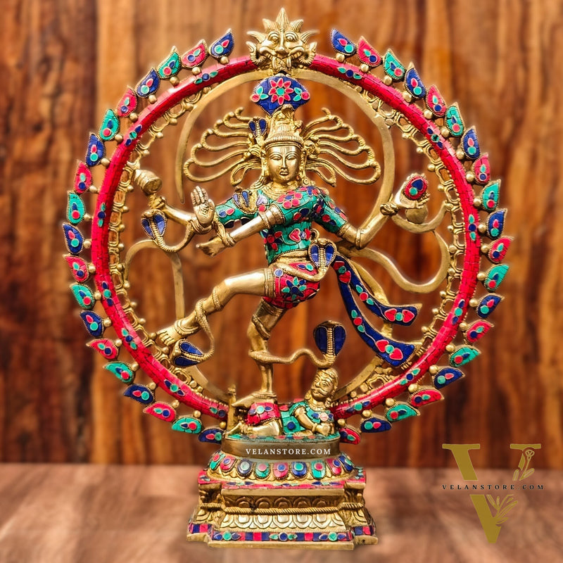 Brass Nataraja Statue 24"