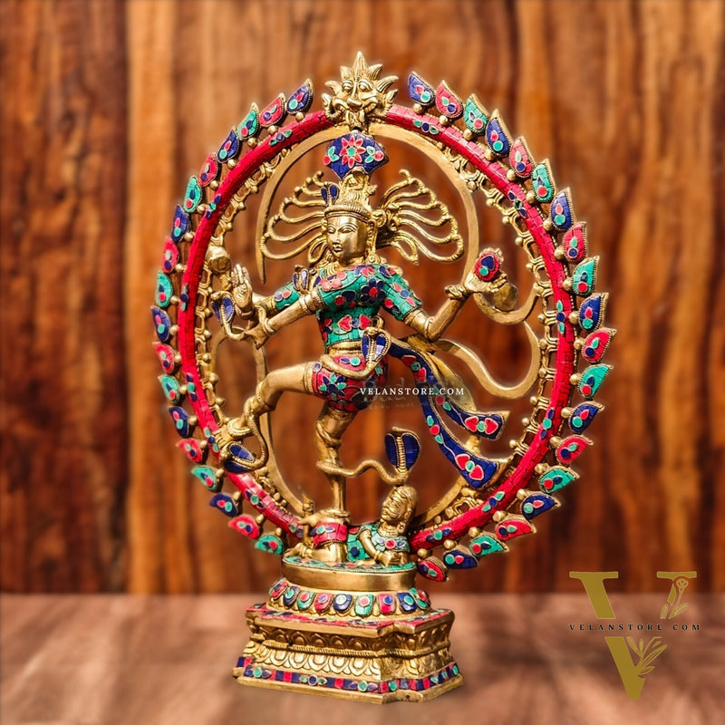 Brass Nataraja Statue 24"