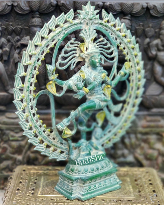 Brass Nataraja statue 25"