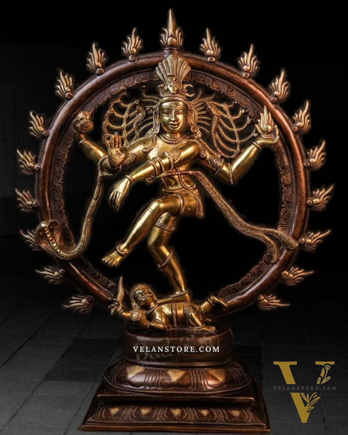 Brass Nataraja Superfine 24" duel antique