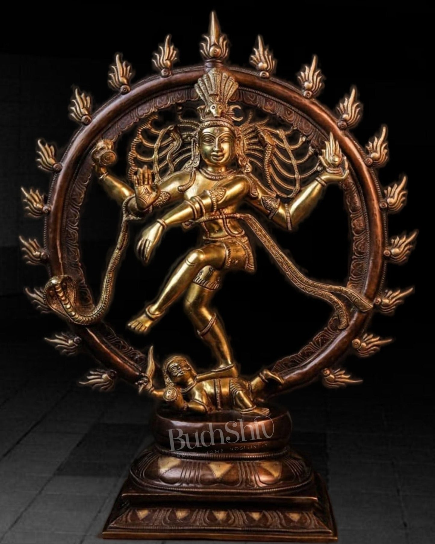 Brass Nataraja Superfine 24" duel antique