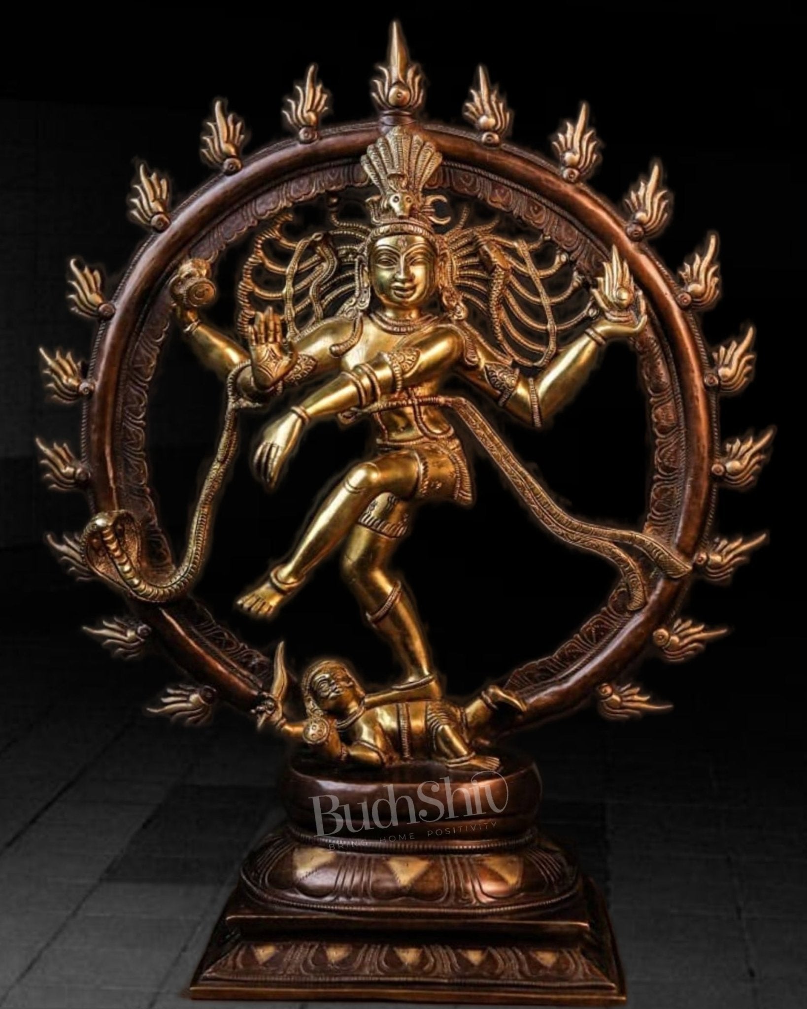 Brass Nataraja Superfine 24" duel antique