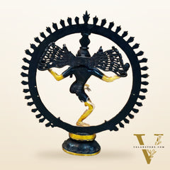 Brass Nataraja Superfine duel tone statue 19 inch