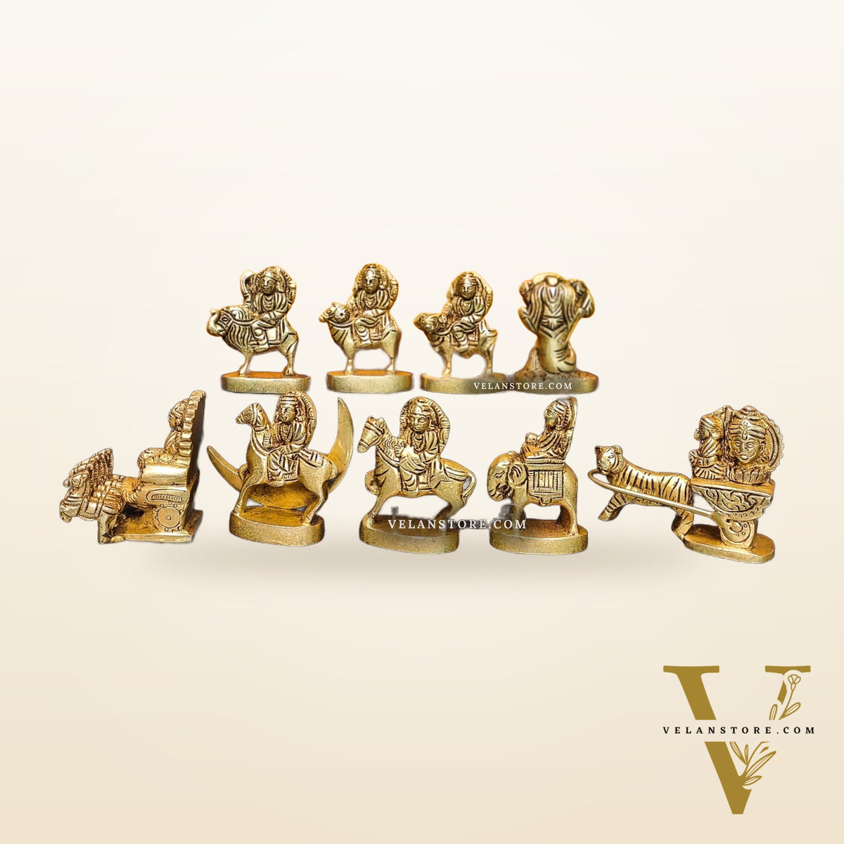 Brass Navgraha set 3 inch