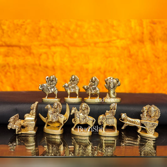 Brass Navgraha set 3 inch