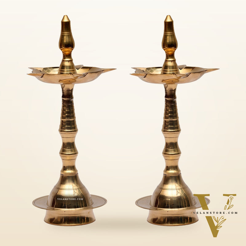 Brass Nilavelaku vilakku Diya 9"