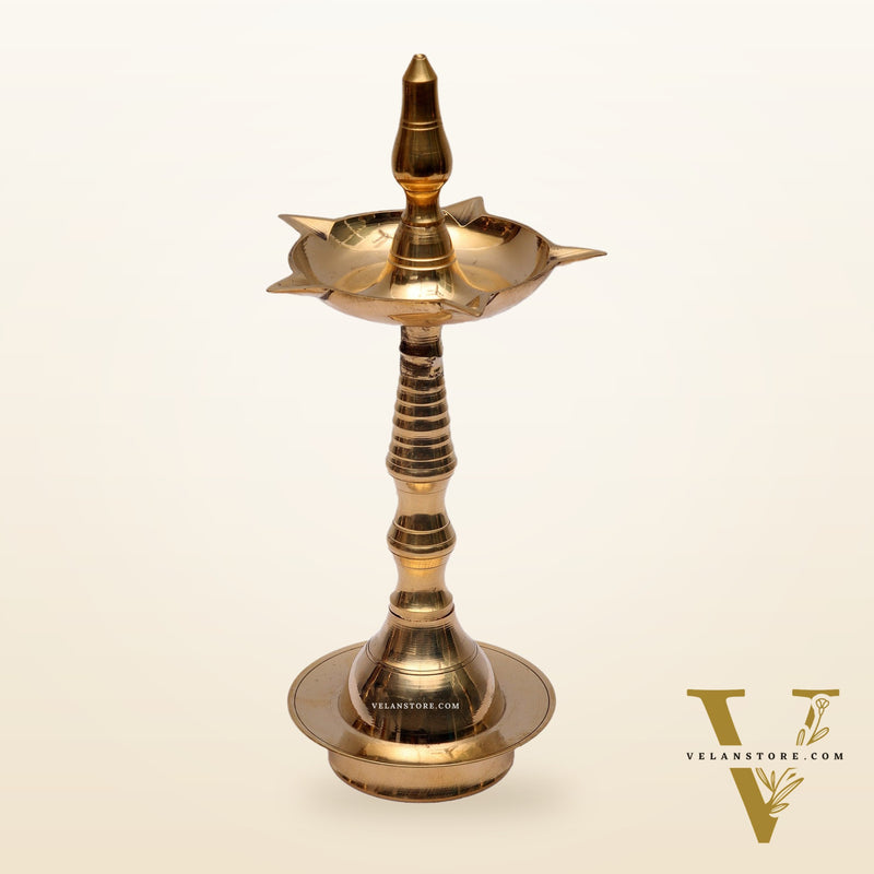 Brass Nilavelaku vilakku Diya 9"