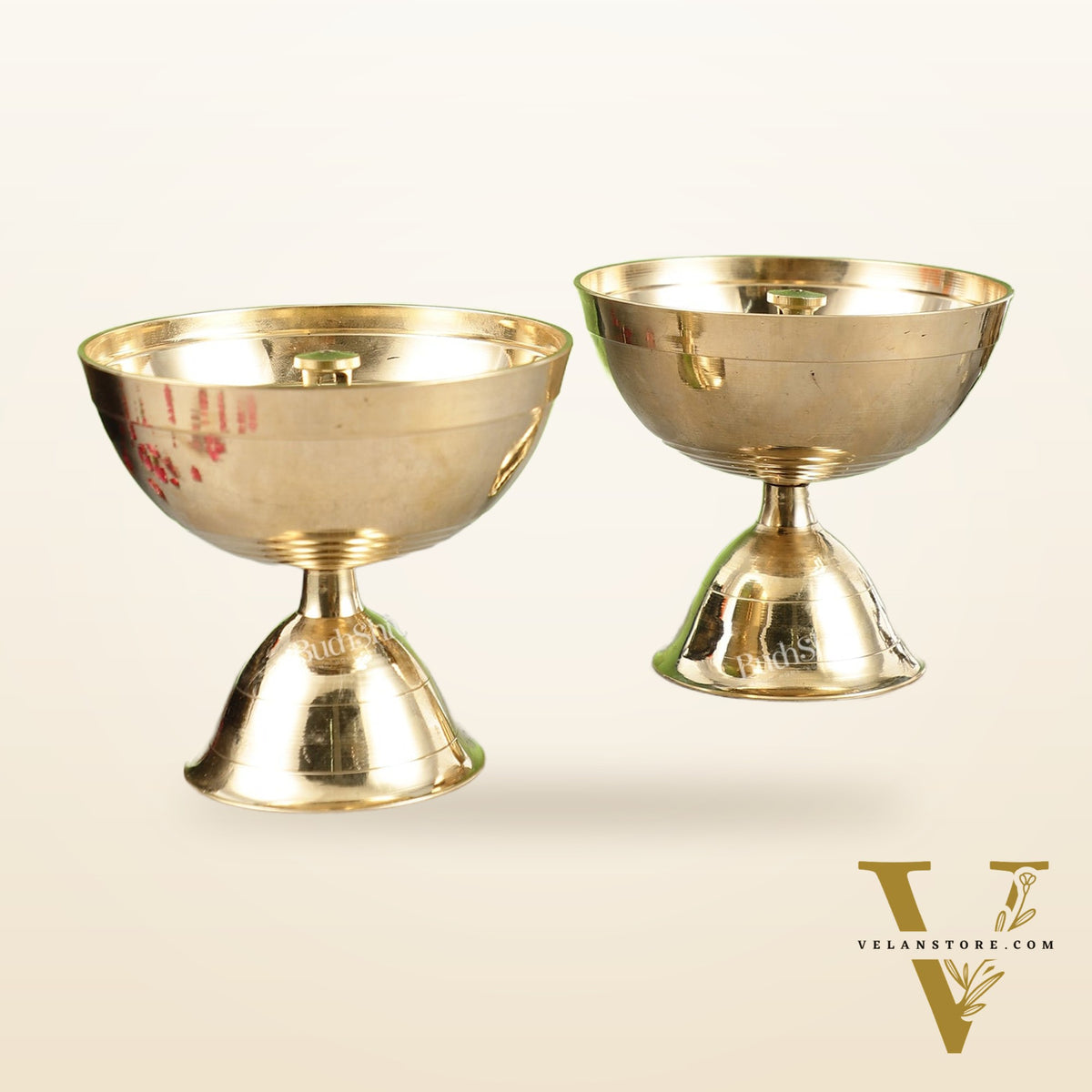 Brass oil diya Lamp 4"