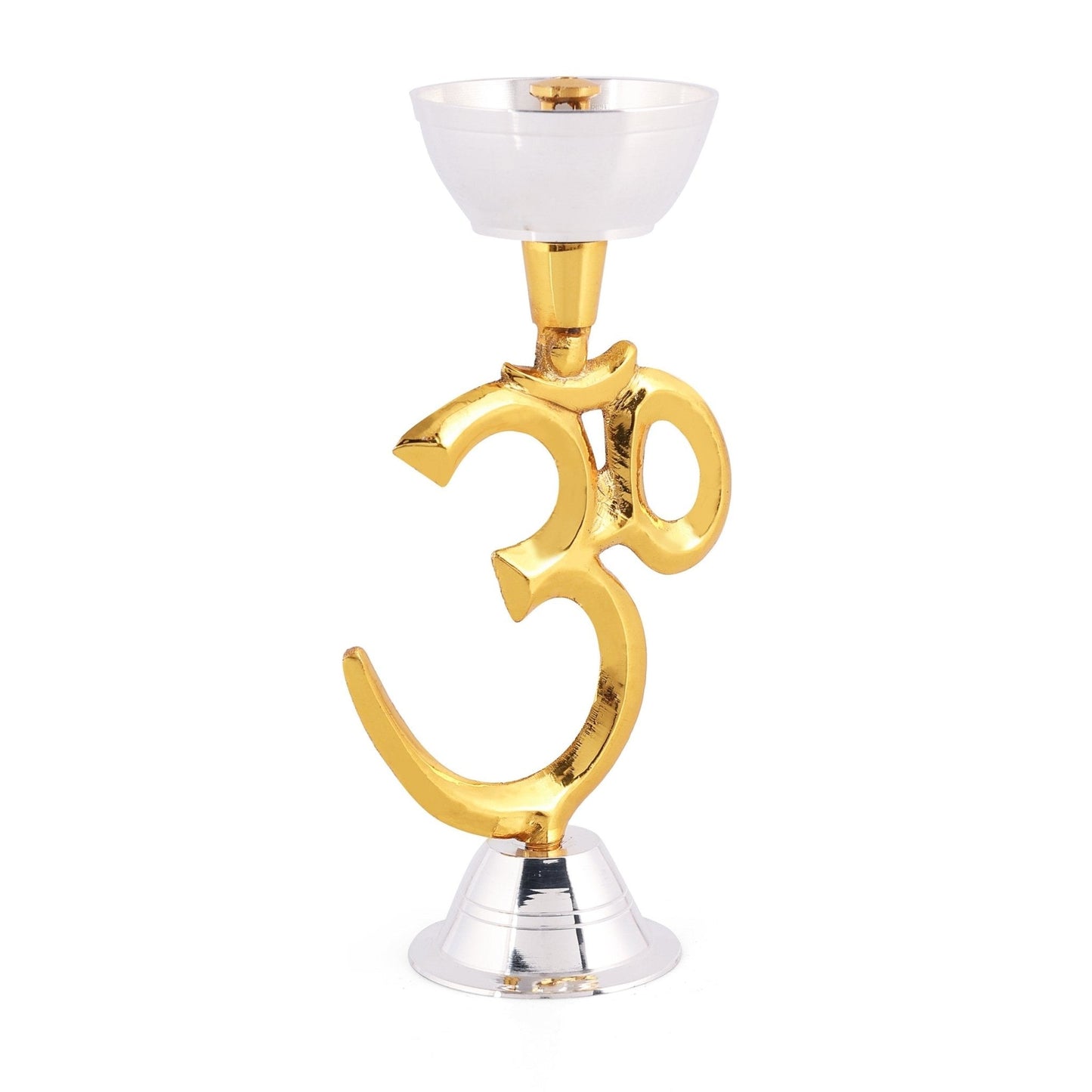 Brass Om Oil Lamp [Deepak]