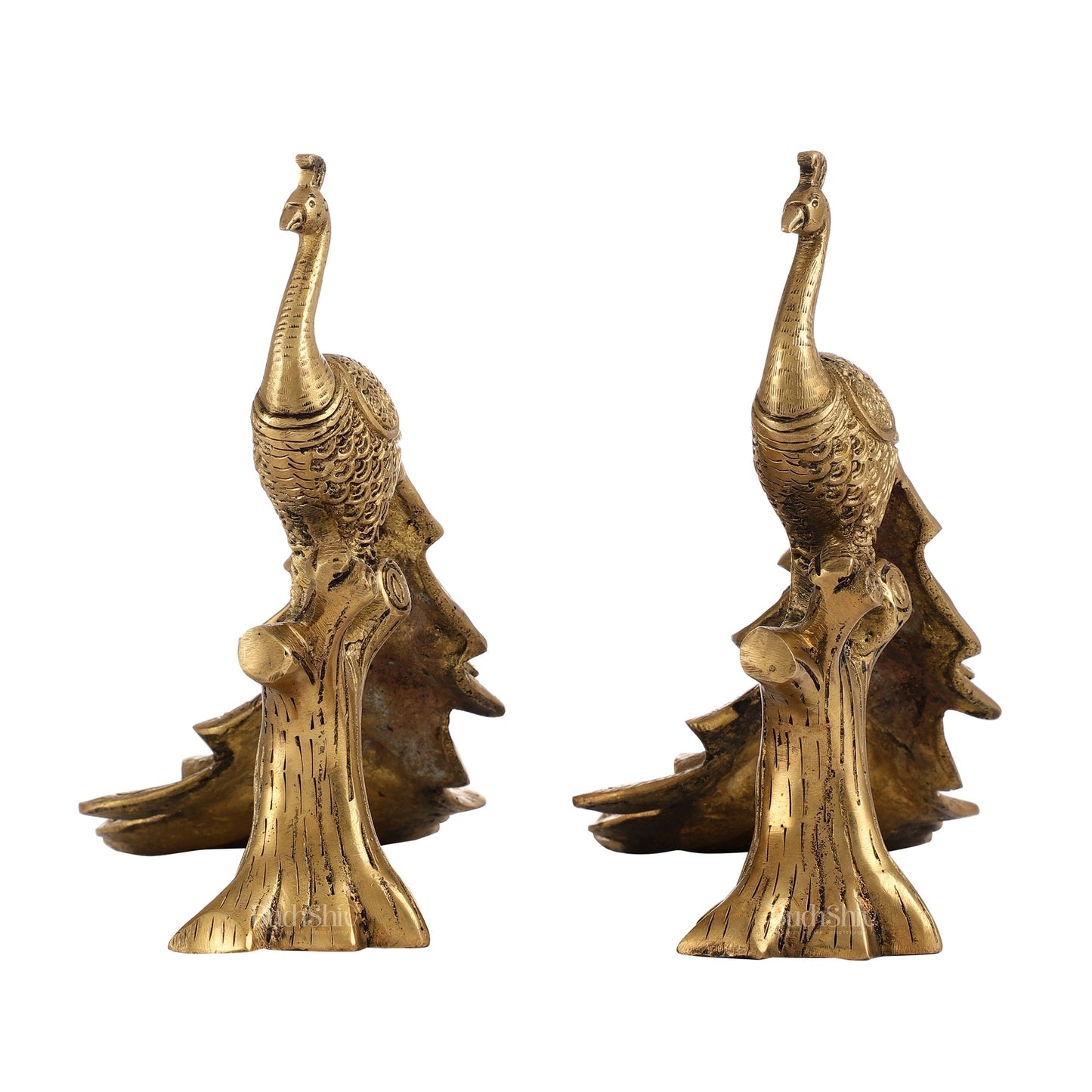 Brass peacock showpiece 12 inch