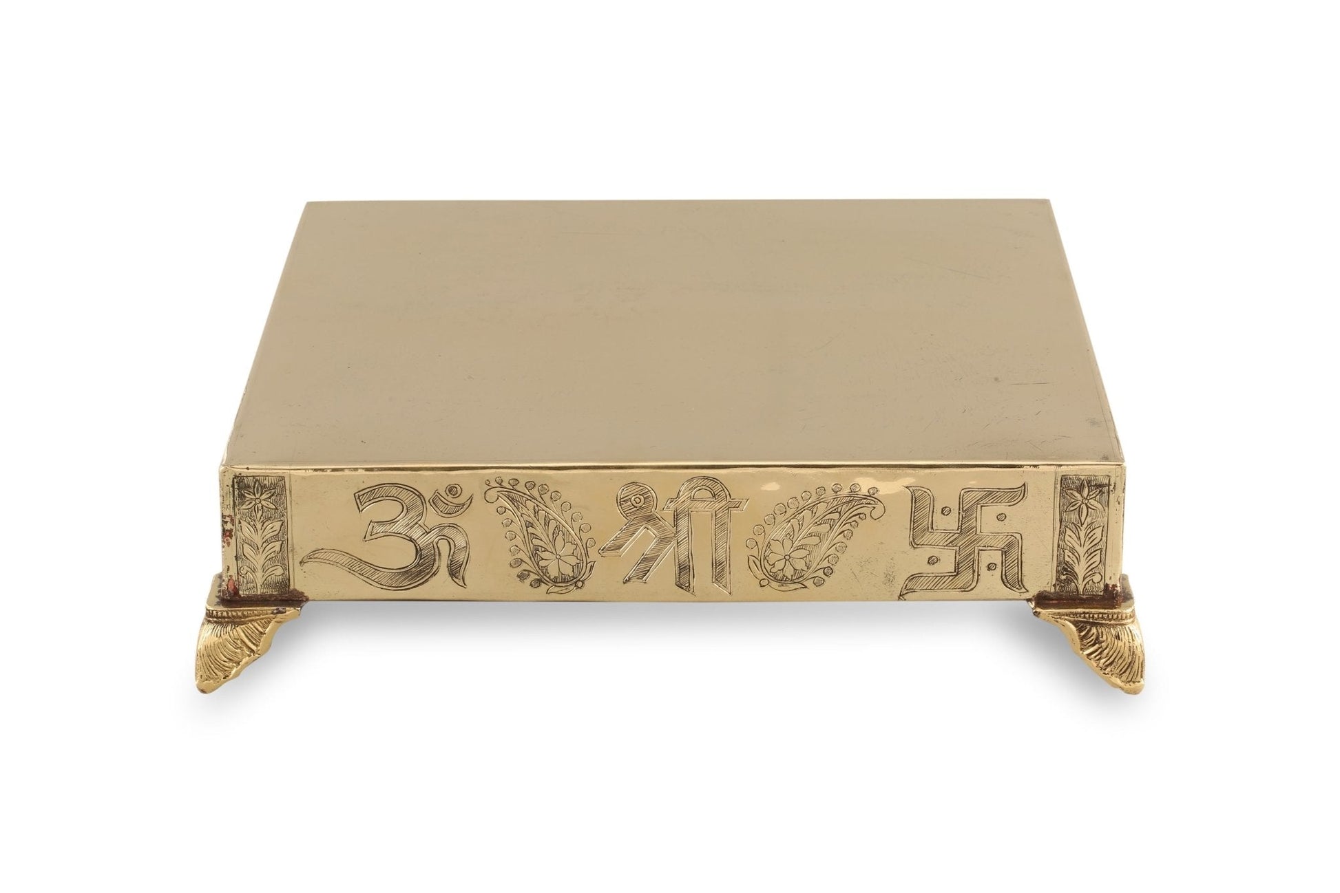 Brass Pooja Chowki Stool