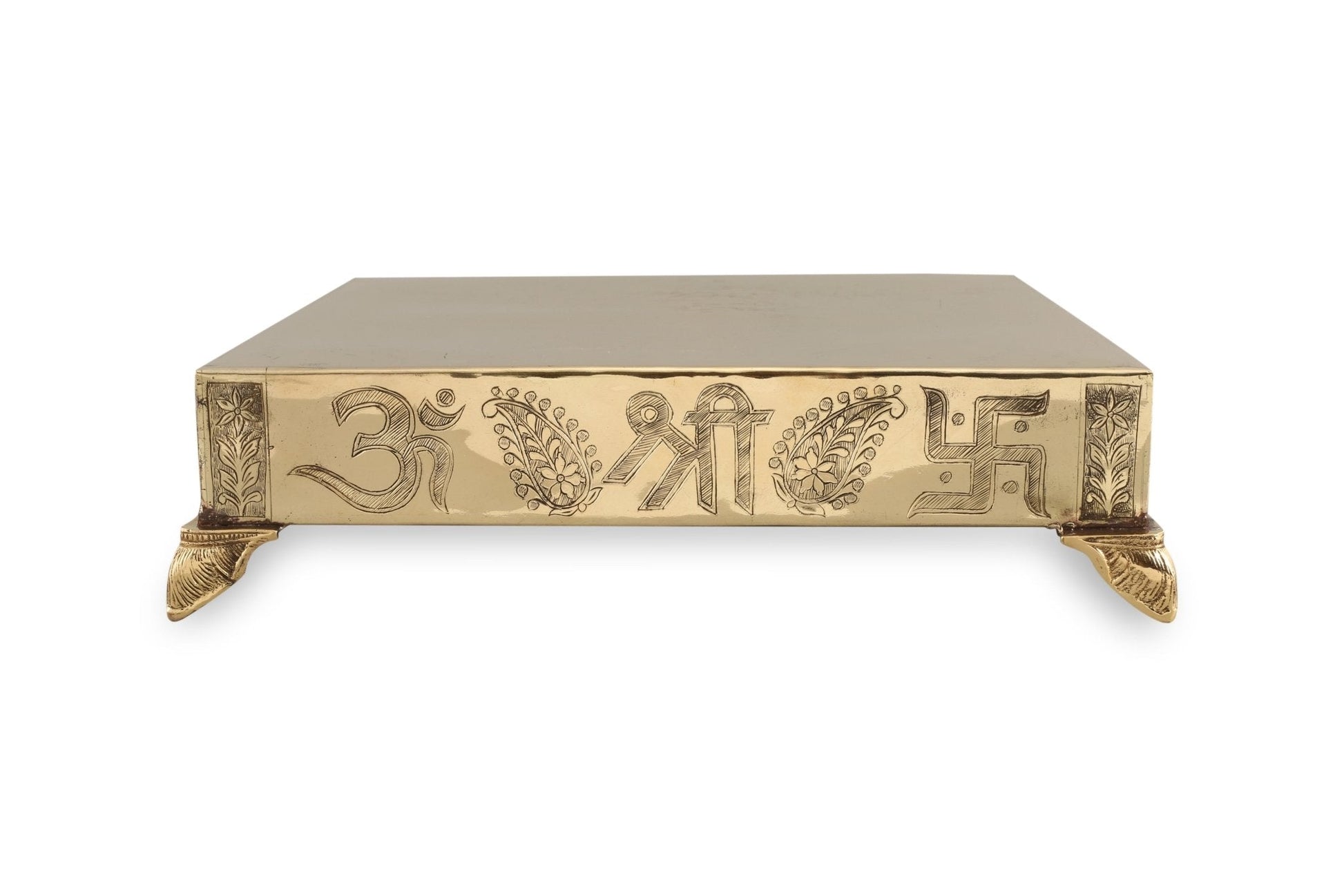 Brass Pooja Chowki Stool