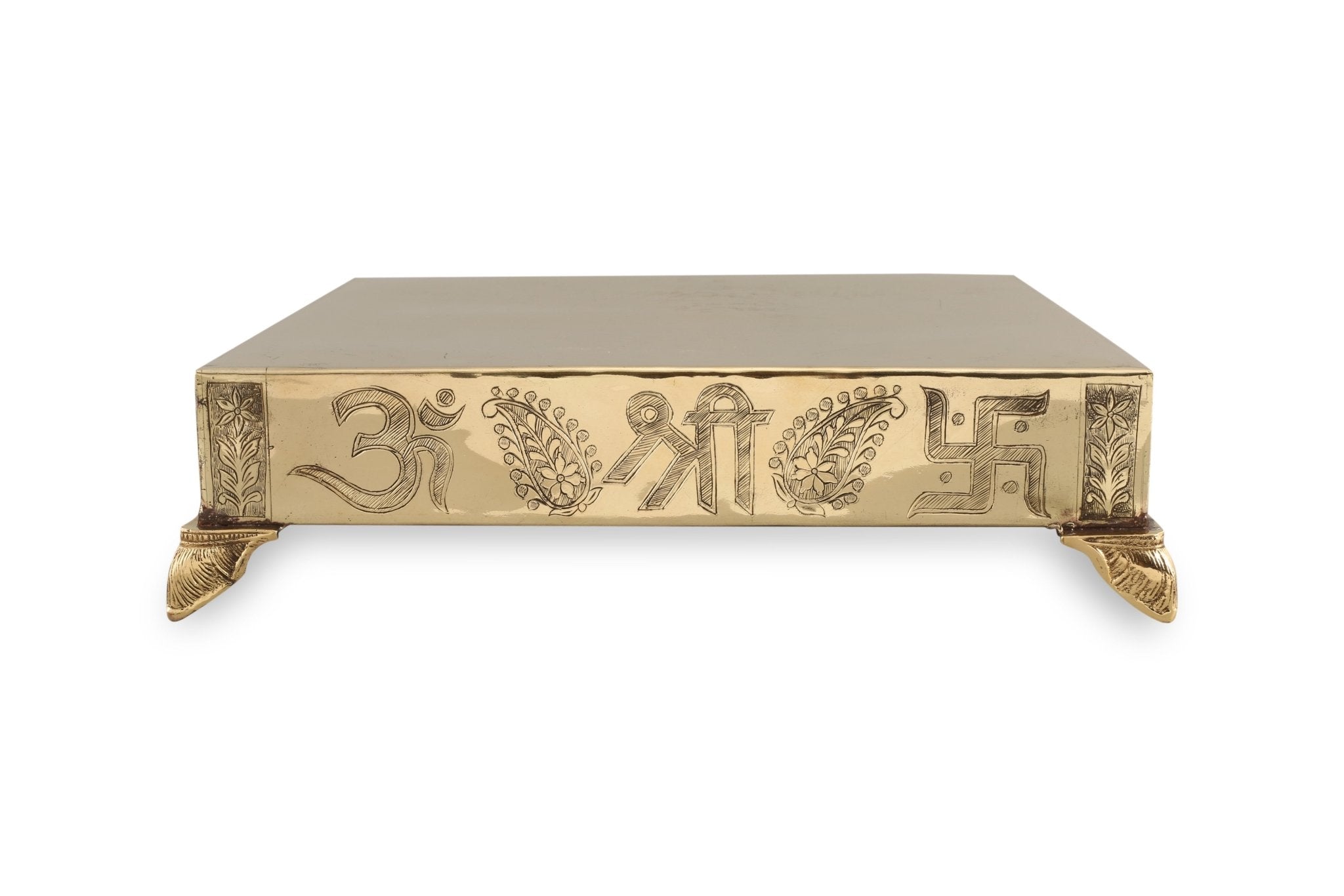 Brass Pooja Chowki Stool